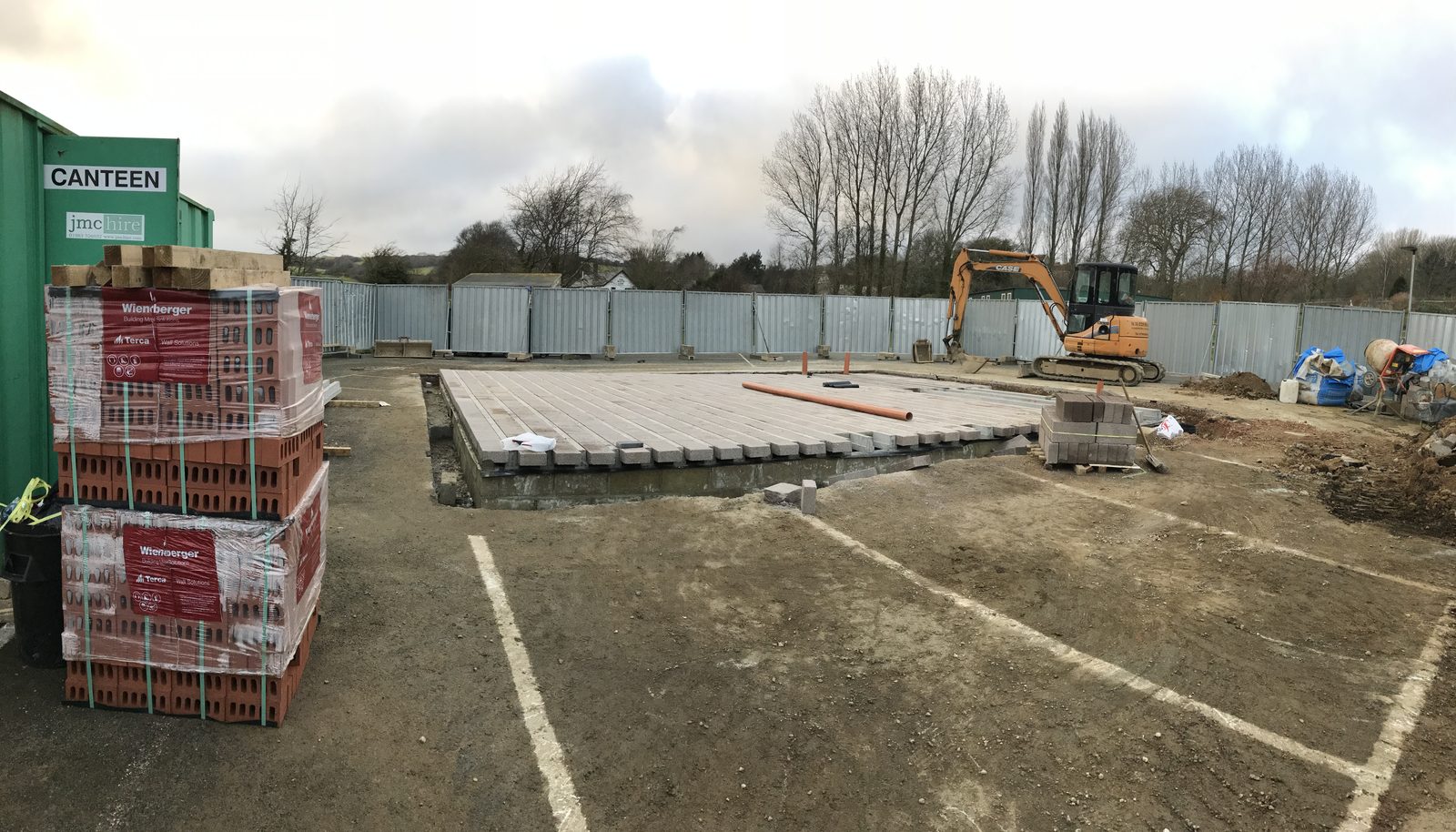 Enabling works and groundworks